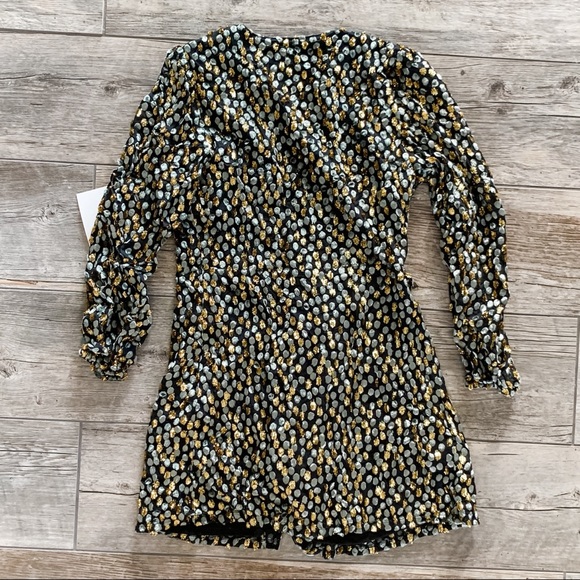 Sparkly mini wrap dress- NYE, holidays - Picture 9 of 13